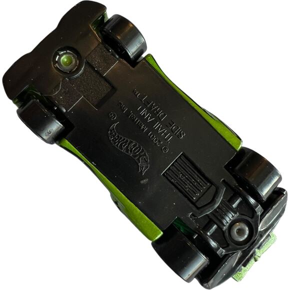 2001 Hot Wheels Spectraflame II Green Side Draft Car - Picture 6 of 8